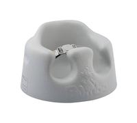 Bumbo Asiento de Suelo para Bebé - Diseño Ergonómico, Fácil de Limpiar, con Arnés de Seguridad - Cómodo y Seguro - Asiento de Apoyo para Bebés de 3 a 12 Meses - Color Gris