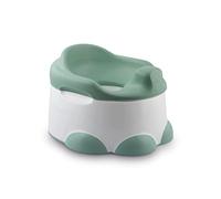 Bumbo Step N' Potty - Orinal Bebé 3 en 1: Orinal, Reductor WC Niños y Taburete Infantil - Diseño Ergonómico, Antideslizante y Portátil - Adaptador WC y Alzador - Desde 18 Meses - Color Verde