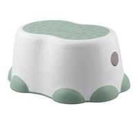 Bumbo Step Stool - Taburete Baño Niños - Alzador Portátil, Ligero y Resistente - Escalón Infantil Antideslizante - De 18 Meses a 3 años - Color Verde