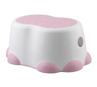 Bumbo Step Stool - Taburete Baño Niños - Alzador Portátil, Ligero y Resistente - Escalón Infantil Antideslizante - De 18 Meses a 3 años - Color Rosa