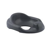 Bumbo Toilet Trainer - Adaptador Baño para Niños - Ergonómico, Cómodo, Antideslizante y Compatible - Apoyo a la Transición - Adaptador WC y Entrenador de Baño +18 Meses - Color Gris Oscuro