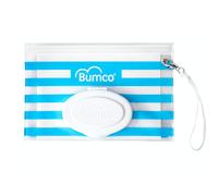 BUMCO Airtight Wipes Dispenser Keeps Wet Reusable Refillable Pouch Diaper Bag Organizer for Travel Carrying Clutch Unique Baby Gift for Girl Boy