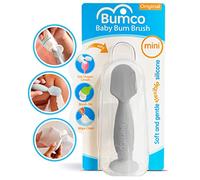 Bumco Diaper Cream Brush - Mini Baby Bum Brush with Travel Case, Baby Butt Paste Diaper Cream Spatula, Butt Paste Spatula for Baby Butt Cream, Mini Diaper Cream Applicator, Butt Spatula Baby, Gray