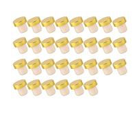 Bumdenuu 30 Piezas de Tapa de Botella de Goma de ChampáN, TapóN de Vino, Suministros de Barra de Cocina, TapóN de Sellado de Botella en Forma de T, Corcho de Cerveza de Barra