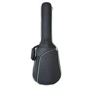 Bumdenuu 40/41 pulgadas Guitarras bolsa de transporte mochila Ox acústica folk 8mm guitarra bolsa grande cubierta con doble correas B, Negro , B
