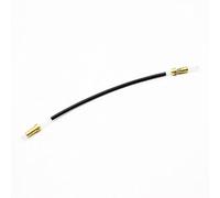 Bumdenuu 5pcs Violin Ajustador Gut Cordon de Cola Cuerda de Nylon Tornillo de Laton de 3/4 4/4 Violin Negro