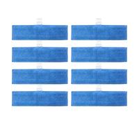 Bumdenuu 8 Piezas PañOs de Mopa de Microfibra Lavables y Reutilizables para Polti Moppy Motor de Accesorios de Limpieza del Hogar