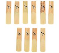 Bumdenuu Cañas Saxofón Saxo Alto 10Pcs Caña Alto Clásica para Saxofón Regalo De Navidad Música 1/2 2.5 Fuerza 2 Instrumentos Musicales