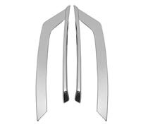 Bumdenuu coche ABS cromo delantero niebla ceja decoración cubierta TRIM banda para Volvo S90 V90 2017-19 Accesorios exteriores