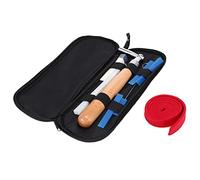 Bumdenuu Kit de afinador de ajuste de piano de palanca portátil profesional herramientas y kit de herramientas de palanca de ajuste de piano conjunto de bricolaje martillo mudo