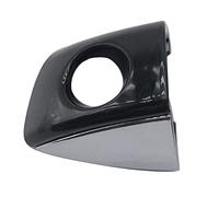 Bumdenuu Negro plata manija de la puerta delantera izquierda agujero llave tapa TRIM para A6/S6 A7 Sportback A8/S8 4H1837879
