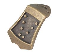 Bumdenuu Piezas de cordal de mandril triangular de metal bronce para reemplazo de mandril superior de 8 cuerdas