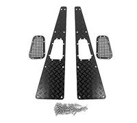 Bumdenuu Rejilla de Entrada Placa Antideslizante de Metal para -4 TRX4 1/10 RC Crawler Piezas de ActualizacióN Accesorios