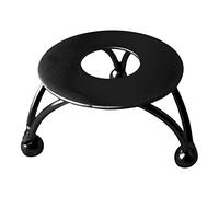 Bumdenuu Sello de cera vintage para fundir cera de sellado, herramienta de fusión DIY sello sobre calentador de cera trípode horno de fusión de cera,Negro