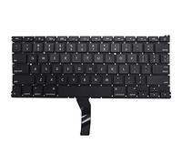 Bumdenuu Teclado inglés A1466 A1369 para Air 13 pulgadas 2011 2012 2013 2014 2015 año reemplazo portátil