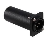 Bumiva Adaptador de Chasis de Alimentación de Canaleta Serie D, Conector XLR de 3 Macho A RJ45 Hembra para Controlador -con DMX512.