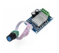 Bumiva Controlador de Velocidad de Motor CC PWM de 20 A, Regulador de Motor Ajustable de 12-24 V CC, Interruptor de Regulación de Temperatura y Atenuación.