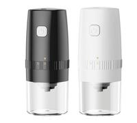 Bumiva Molinillo de Café Eléctrico Portátil, Molinillo Doméstico de Granos, Molinillo Pequeño Totalmente Automático, Molinillo Seco de Granos