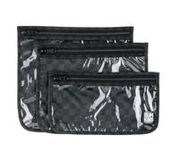 Bumkins Bolsa de Viaje, artículos de tocador, Bolsa aprobada por la TSA, Bolsa con Cremallera, tamaño de Cuarto de galón, Compatible con aerolíneas, Lado Transparente, bebé, organización de Bolsa de