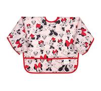 Bumkins Disney Baby Waterproof Sleeved Bib, Minnie Classic, 6-24 Months by Disney