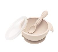 Bumkins - Juego de primera comida de silicona - Sand
