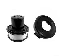 Bump Cap Plus Bobina para Blackdecker St4000 St4050 St4500 Pieza de repuesto 682378 a 02 Cabezal de alimentación de plástico resistente con conjunto de bobina de línea