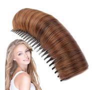 Bump It Up Almohadillas para el cabello, invisible,Herramienta de inserción de cojín para el cabello invisible | Cojín de peinado fácil de aplicar para el uso diario, una cita, un tr