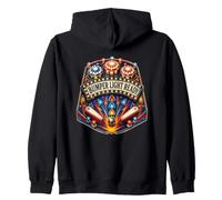 Bumper Light Ready Pinball Arcade Luces Sudadera con Capucha