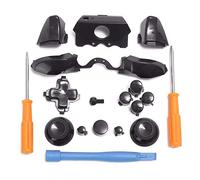 Bumpers - Botones DPad LB RB LT RT Botones & T6 T8 Destornilladores & Crowbar para Xbox One Elite 3,5 mm Controlador negro