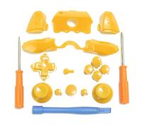 Bumpers - Botones DPad LB RB LT RT Botones & T6 T8 Destornilladores & Crowbar para Xbox One Elite 3,5 mm Controlador Amarillo