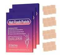 BumpGlow Parches de terapia para aliviar la menopausia, parche natural para ayudar a dormir y noches de descanso, alivia los sofocos, la sequedad, la sudoración excesiva, soporte para la menopausia