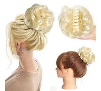 Bun Extension Clips,Hair Buns Hair Piece,Clip in Hair Extensions,Extensions for Women,Messy Bun Hair Piece for Daily Wear and Special Occasions (#5)