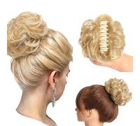 Bun Extension Clips,Hair Buns Hair Piece,Clip in Hair Extensions,Extensions for Women,Messy Bun Hair Piece for Daily Wear and Special Occasions (#4)
