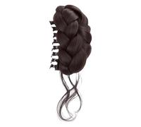 Bun Hair Piece - Event Hairstyling Supplies Bun Extension Hair Piece | Stylish Updo Accessory with Natural Look Volume Support for Women Wives Mothers Brides Working Student, 5.9inches