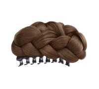 Bun Hair Piece - Event Hairstyling Supplies Bun Extension Hair Piece | Stylish Updo Accessory with Natural Look Volume Support for Women Wives Mothers Brides Working Student, 5.9inches