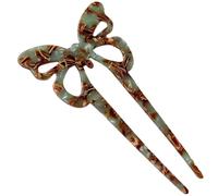 Bun Pins for Hair, U Shaped Animal Hairpins, 4,72 x 2,52 pulgadas, 2 Prong Hair Fork, Vintage Metal Sticks, Elegant Updo Clips, Hairstyle Accessories for Thin, Thick