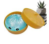 Bun Squeeze Toy, Cute Glitter Bun Shape Stress Relief for and Relaxation, Soft Slow Rising Antistress Design, Sensory Fidget Toy Gift for Adults Students Home Office Travel Party
