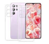 BUNALFaa Funda para Oukitel C1(6.52"), 2 Pack Transparent Protección Anti Rasguño Cover TPU Ultrafino Suave Silicona Case para Oukitel WP200 Pro