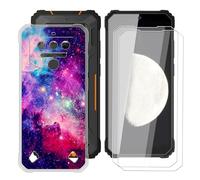 BUNALFaa Funda para Oukitel WP23S (6.52") Teléfono + Protectores de Pantalla 9H Dureza Vidrio Templado(2 Piezas), Antigolpes y Antiarañazos Protectora Prueba de Caídas -Alien