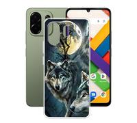 BUNALFaa Funda para Umidigi A75x (6.75") Carcasa,Cover TPU Ultrafino Suave Transparent Silicona Case para Umidigi A75x Cáscara Protectora -Juntos