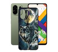 BUNALFaa Funda para Umidigi A75x (6.75") Teléfono, Capa Antigolpes de Silicona a Prueba de Caídas Protectora TPU Negro Suave Carcasa para Umidigi A75x -Juntos