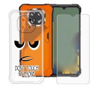 BUNALFaa Funda + Vidrio Templado para Cubot Kingkong ES 5 (6.88")