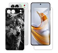 BUNALFaa Funda + Vidrio Templado para ZTE Nubia Air Pro (6.77")