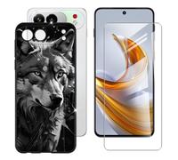 BUNALFaa Funda + Vidrio Templado para ZTE Nubia Air Pro (6.77")