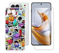 BUNALFaa Funda + Vidrio Templado para ZTE Nubia Air Pro (6.77")