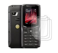 BUNALFaa para Crosscall Core-S5 (2.40") Cristal Templado,(3 piezas) Vidrio Templado, 9H Dureza Película Protector de Pantalla, Resistente a Los Arañazos Protector