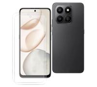 BUNALFaa para Honor 400 Smart 4G (6.77") Cristal Templado (2 piezas) Vidrio Templado,9H Dureza Película Protector de Pantalla,Resistente a Los Arañazos Protector