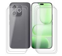 BUNALFaa para Honor 600 Lite (6.6") 9H Dureza Cristal Templado (5 piezas) Vidrio Templado,9H Dureza Película Protector de Pantalla,Resistente a Los Arañazos Protector