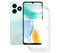 BUNALFaa para Honor X5c Plus (6.74") Cristal Templado (5 piezas) Vidrio Templado,9H Dureza Película Protector de Pantalla,Resistente a Los Arañazos Protector