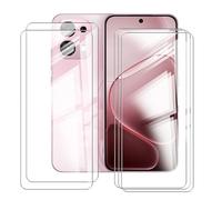 BUNALFaa para Oppo A6 5G (6.75") 9H Dureza Cristal Templado (5 piezas) Vidrio Templado,9H Dureza Película Protector de Pantalla,Resistente a Los Arañazos Protector